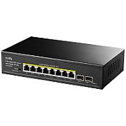 Cudy Cudy GS1008PS2 network switch Unmanaged Gigabit Ethernet (10/100/1000) Power over Ethernet (PoE) Black