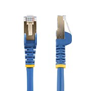 7.5 M CAT6A CABLE BLUE/SNAGLESS - SHIELDED COPPER WIRE
