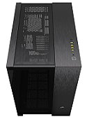 Carcasa CORSAIR 6500X Mid Tower DUAL CHAMBER NEGRU/OBSIDIAN ALUMINIUM, Tempered Glass, Sloturi Expansiune 8 orizontal + 3 vertical, Drive Bays: 2x3.5  2x2.5 , Format Placa De Baza Suportat: MIni-ITX, Micro-ATX, ATX, E-ATX, Lungime Maxima Placa Video: 400mm, Inaltime Maxima Cooler Procesor: 190mm