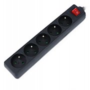 POWER STRIP ACAR F5 POWER 3M 5X 230V PL BLACK 16A