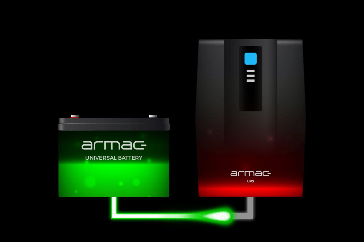 BATTERY PACK RACK Armac 6x12V/9Ah