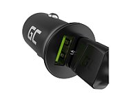 Green Cell GC CADM-GC-36AA - USB-Ladegeraet 36 W 2x USB-A schwarz Flashlight  GPS  Headphones  Mobile phone  Navigator  Other  Portable speaker  Power bank  Smartphone  Smartwatch  Tablet  Telephone  Universal Black Cigar lighter Fast charging Auto