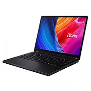 Laptop Lenovo ProArt PX13 HN7306WI, 13.3 inch 2880 x 1800 Touchscreen, AMD Ryzen AI 9 HX 370 (12 C / 24 T, 2.0 GHz - 5.1 GHz, 12 MB + 24 MB cache, 28 W), 32 GB LPDDR5x, 2 TB SSD, Nvidia GeForce RTX 4070, Windows 11 Pro, Negru