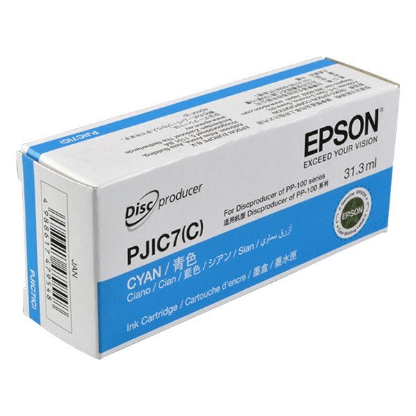 Cartus cerneala Epson C13S020688 ,Albastru ,1000 pagini ,Original (PJIC7(C)) 