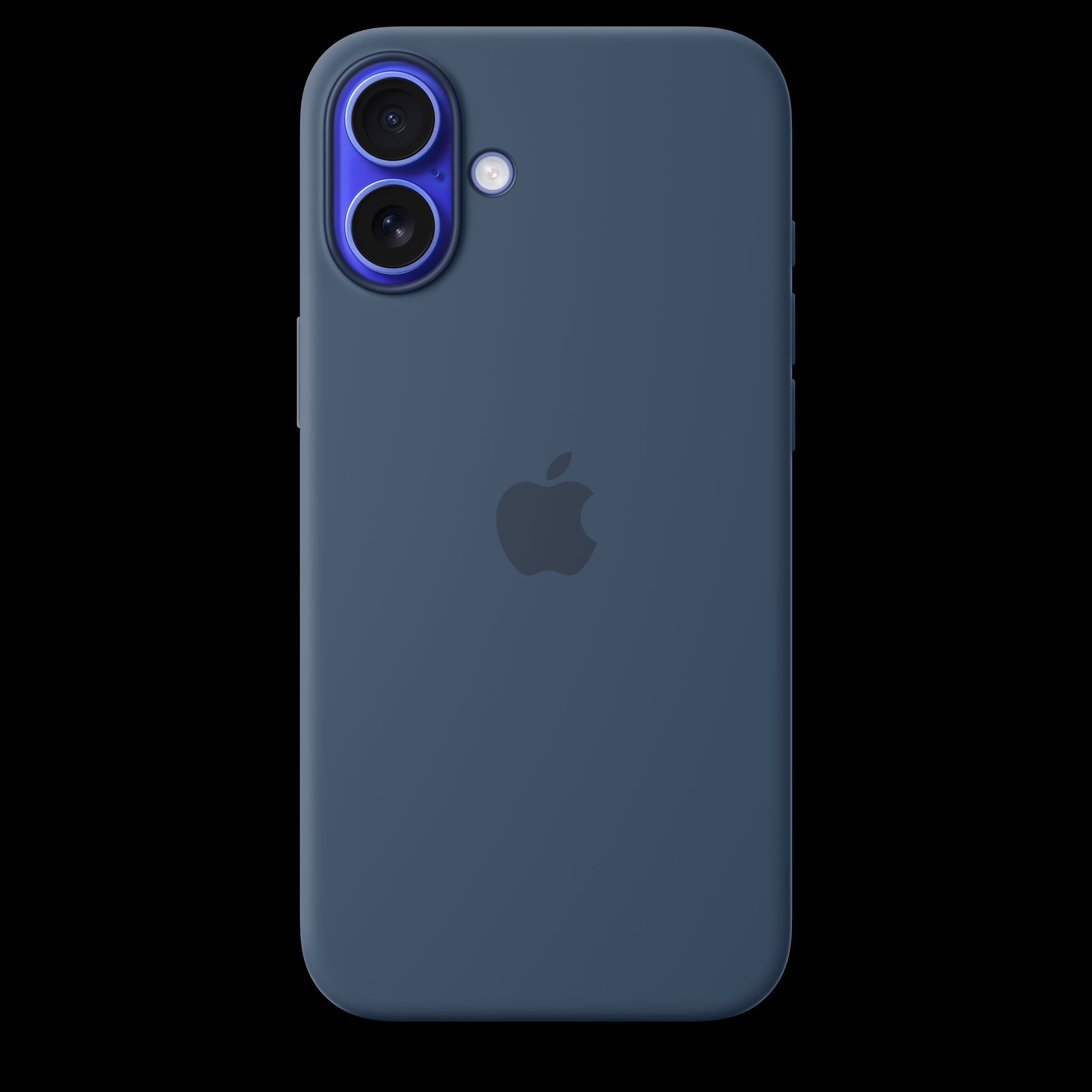 IPHONE 16 PLUS SILICONE CASE/WITH MAGSAFE - DENIM