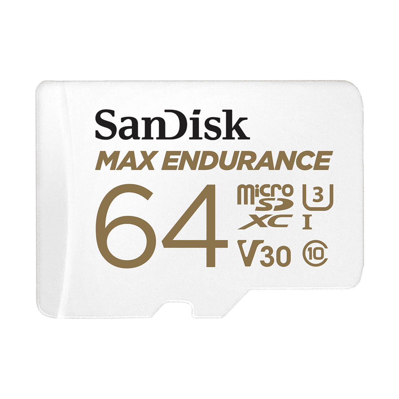 MAX ENDURANCE MICROSDHC/64GB CARD WITH ADAPTER