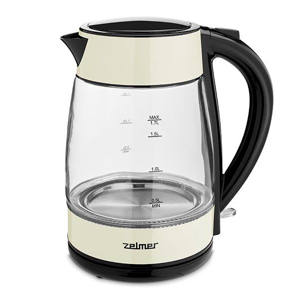 Zelmer ZCK8011I electric kettle 1.7 L 2200 W Black  Yellow