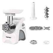 Zelmer ZMM9801B mincer 2200 W Stainless steel  White