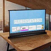 Maclean Portable Projection Screen  Compact  Desktop  40   16:9  MC-962