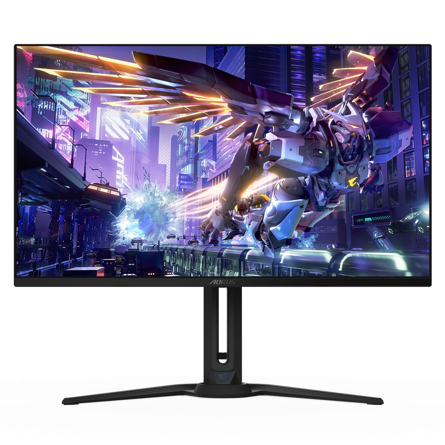 Gigabyte AORUS FO32U2P Gaming, 31.5 inch, OLED, UHD, 3840 x 2160, Pivot, Mini DisplayPort, HDMI, AMD FreeSync Premier Pro, Boxe, 240 Hz, 0.03 ms, Negru