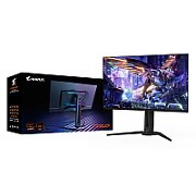 Gigabyte AORUS FO32U2P Gaming, 31.5 inch, OLED, UHD, 3840 x 2160, Pivot, Mini DisplayPort, HDMI, AMD FreeSync Premier Pro, Boxe, 240 Hz, 0.03 ms, Negru