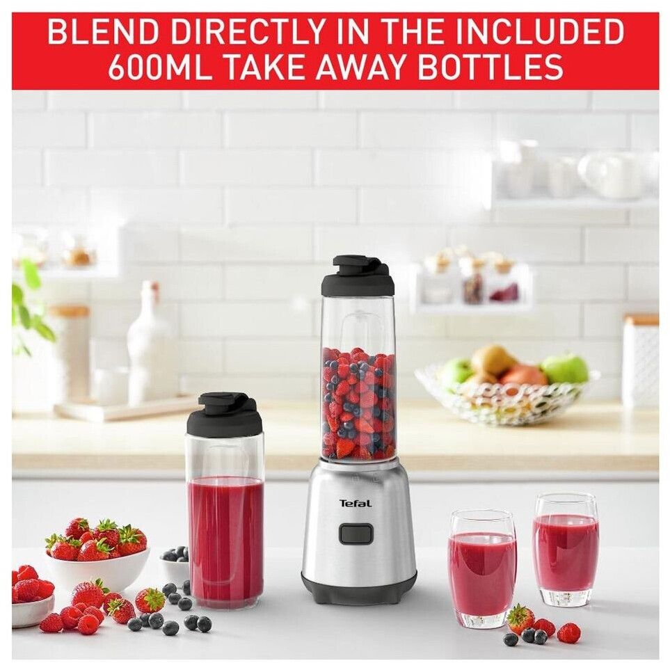 TEFAL | Blender | BL15FD Mix&Move | Tabletop | 300 W | Jar material Tritan | Stainless Steel