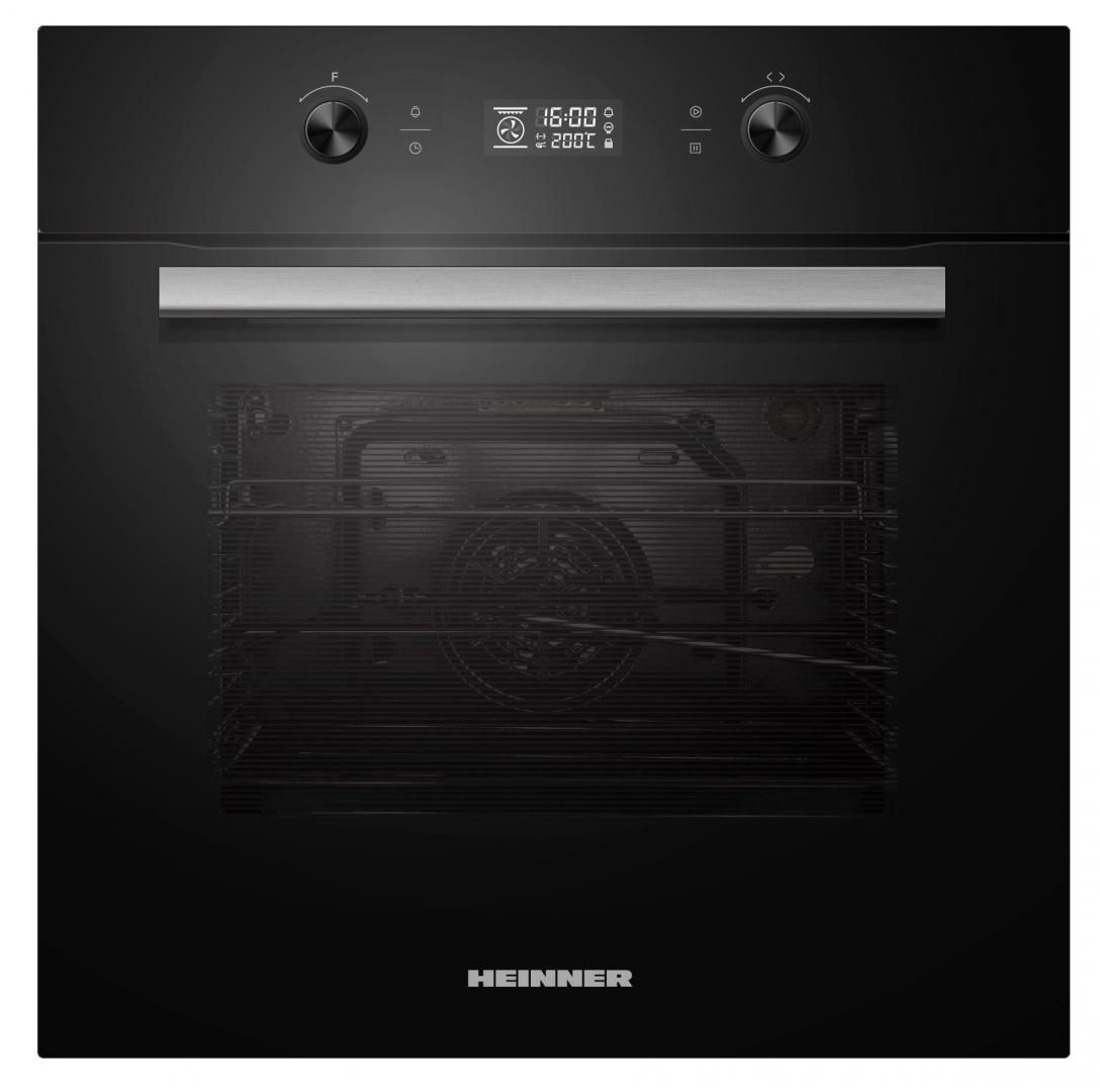CUPTOR INCORPORABIL HEINNER HBO-M709GCDRC-GBK, MULTIFUNCTIONAL, CAPACITATE 70L, 9 FUNCTII, CLASA ENERGETICA A, TIMER DIGITAL, DISPLAY TOUCH+BUTOANE, GRILL, GATIRE ASISTATA DE VENTILATIE, FUNCTIE TURBO, FUNCTIE DEZGHETARE, ILUMINARE, BLOCARE DISPLAY, AUTOCURATARE CATALITICA, GEAM DUBLU DETASABIL