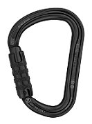 AMD triact lock carabiner black PETZL