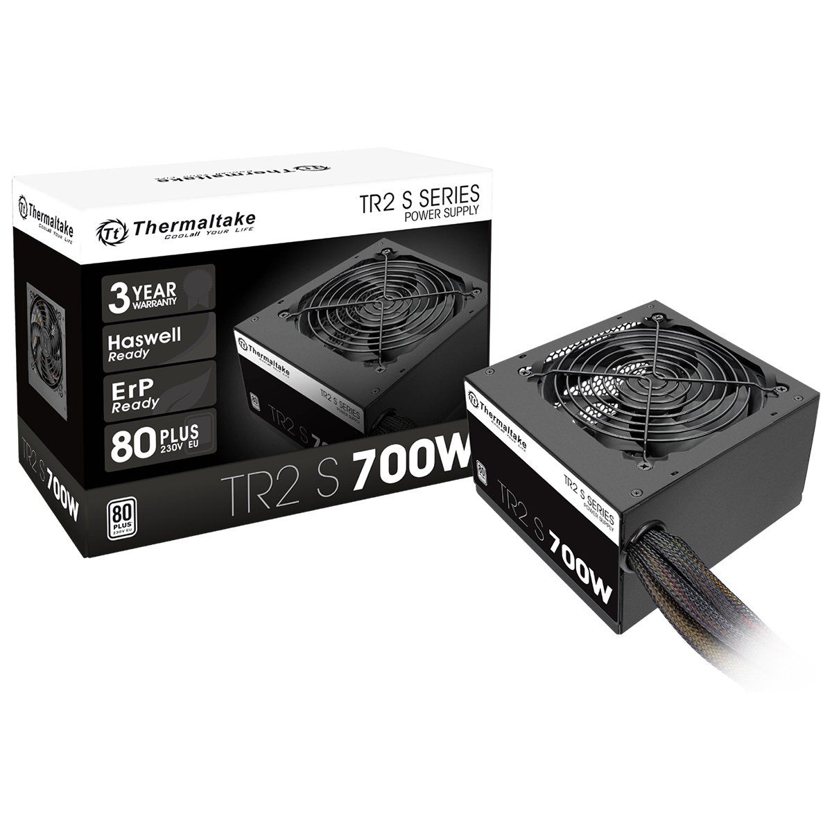 Thermaltake TRS-700AH2NK power supply unit 700 W 20+4 pin ATX ATX Black