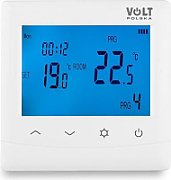 COMFORT HT-08 thermostat (floor) + smartphone app (Wi-Fi)