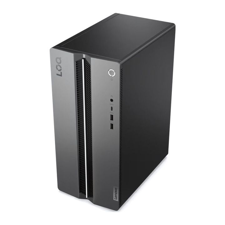 Desktop PC Lenovo LOQ Tower, Intel i5-14400F (10 C / 16 T, 4.7 GHz), 16 GB RAM, 1 TB SSD, Fara unitate optica, NVIDIA GeForce RTX 3050 6 GB, Fara sistem de operare