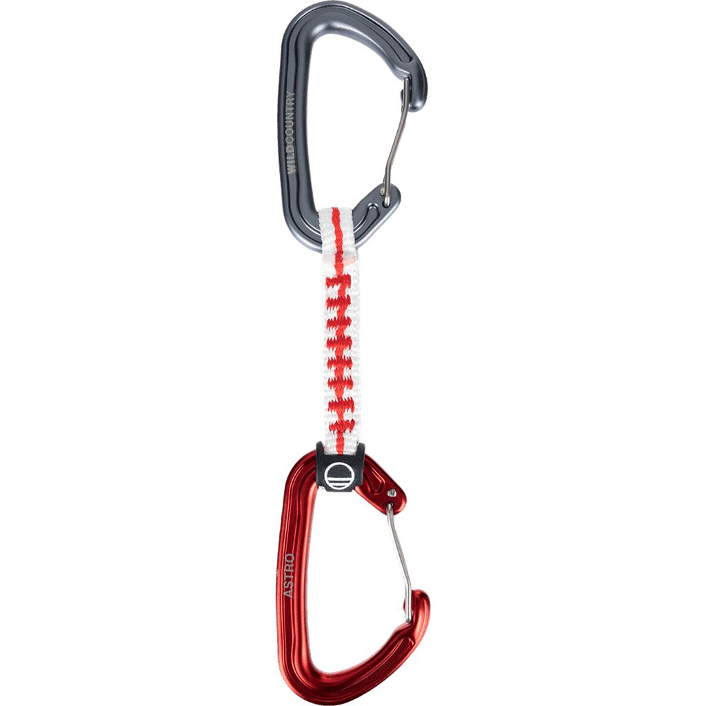 Set of astro 6 pack-red WILD COUNTRY carabiners