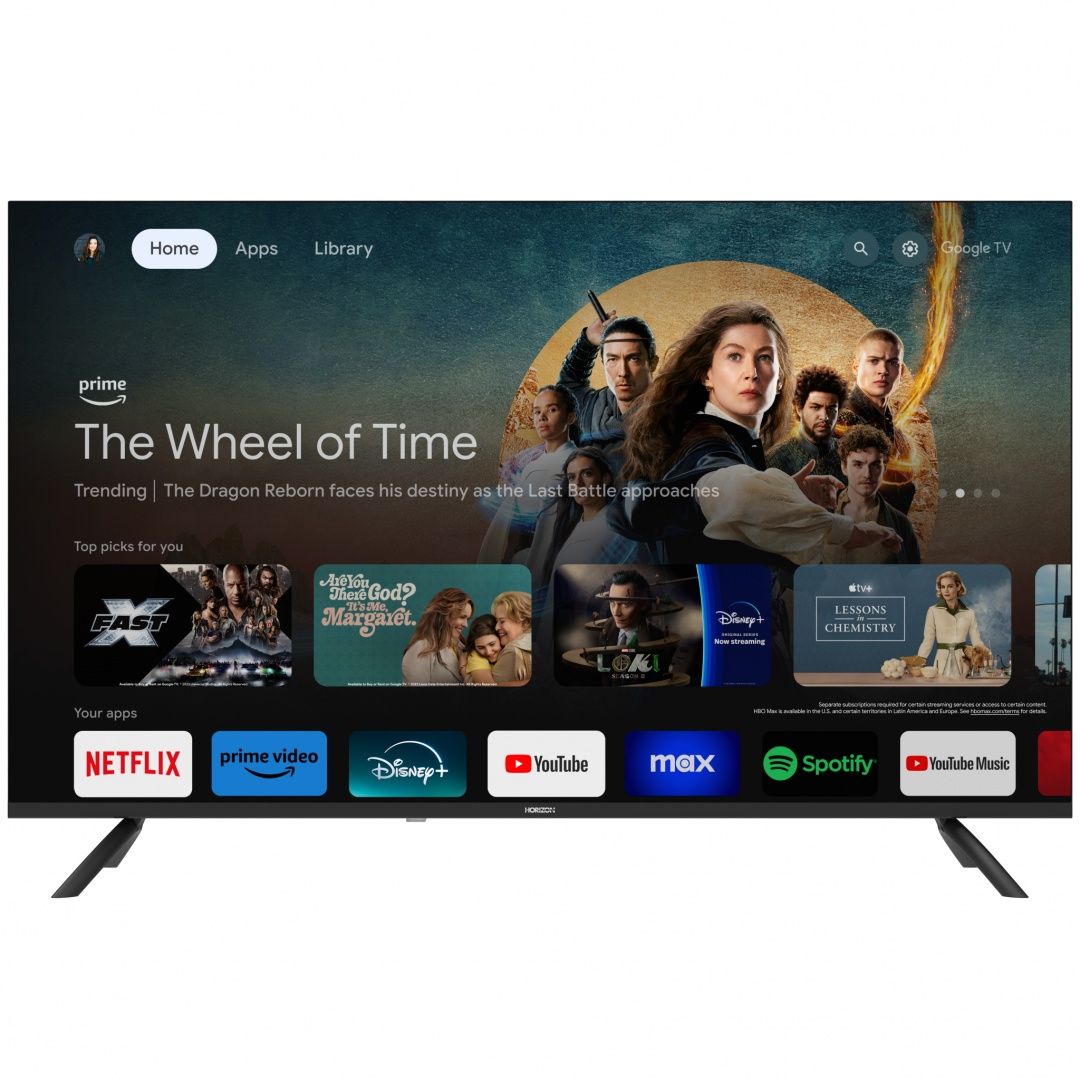LED TV HORIZON 4K-GTV 55HL7590U/D, 55  D-LED, 4K Ultra HD (2160p), Dolby Vision HDR / HDR10 / HLG + MicroDimming, Digital TV-Tuner DVB- S2/T2/C, Googlecast + Google Assistant + BT, Contrast 3000:1,  260 cd/m2,1x LAN (RJ45), 1xCI+, 2x HDMI 2.0, 2x HDMI 2.1, 2x USB 2.0, AV (Mini), Optical, Dolby