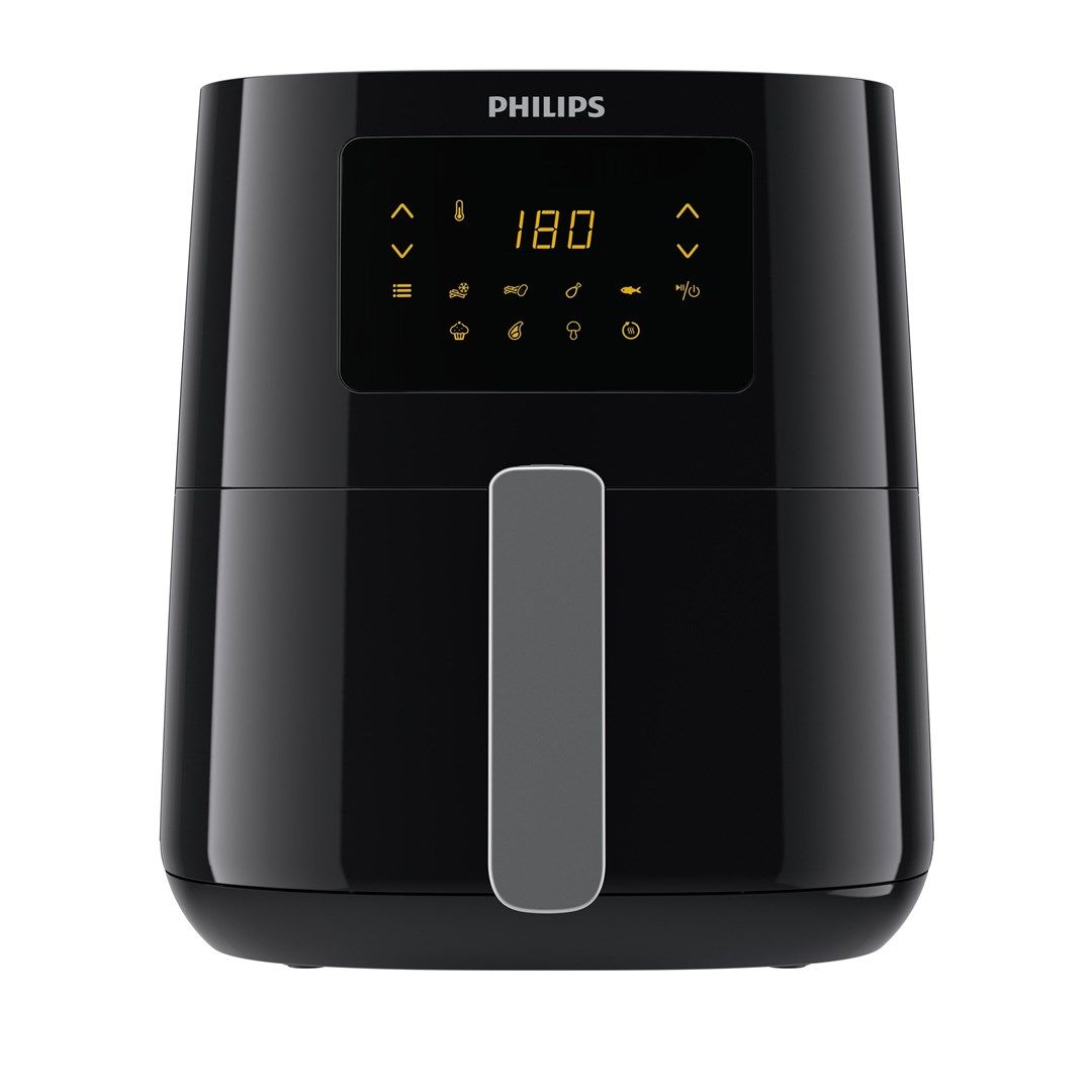 Philips | HD9252/70 | Air Fryer | Power 1400 W | Capacity 4.1 L | Black/Silver