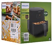 Philips | HD9252/70 | Air Fryer | Power 1400 W | Capacity 4.1 L | Black/Silver