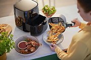 Philips | HD9252/70 | Air Fryer | Power 1400 W | Capacity 4.1 L | Black/Silver
