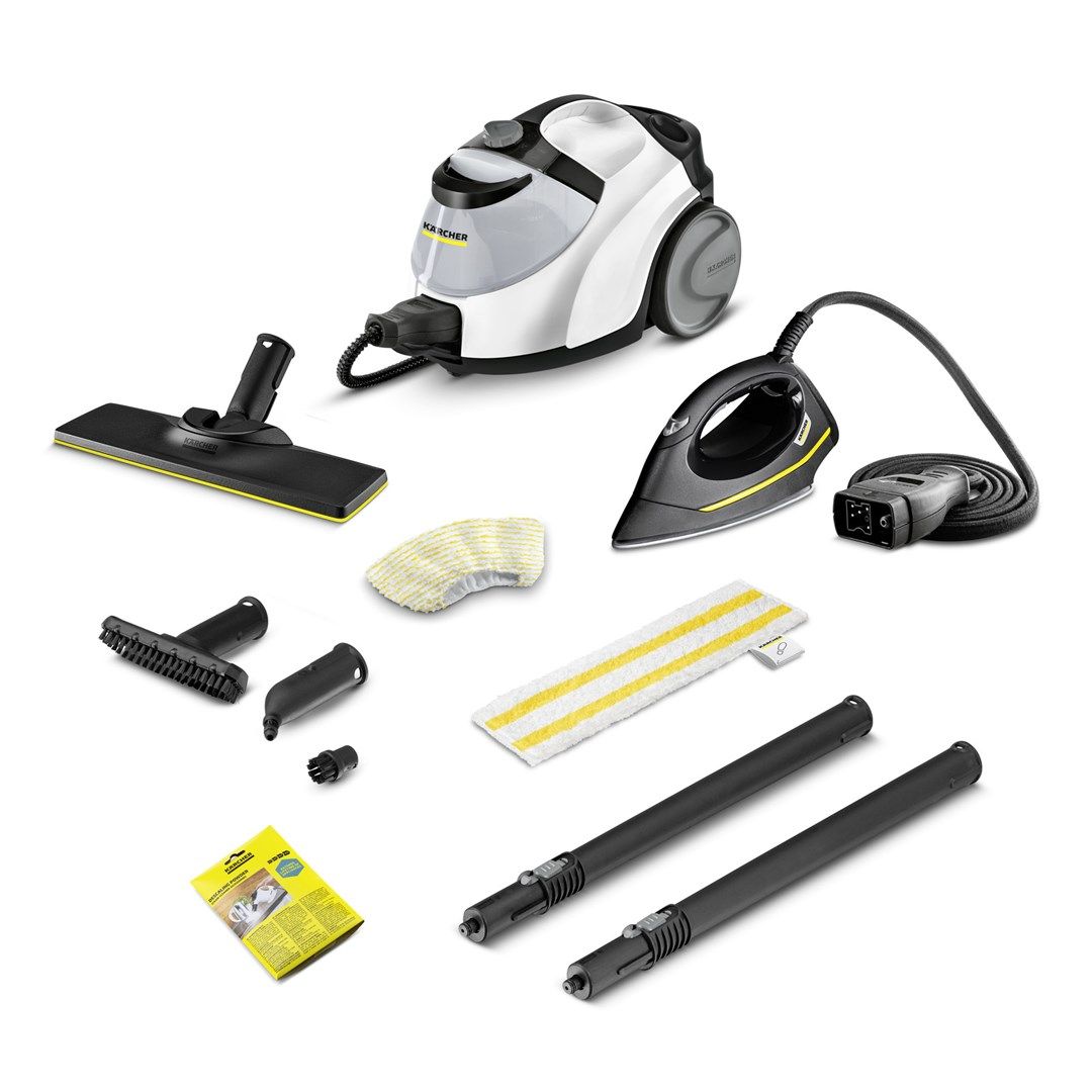 Kärcher SC 5 EasyFix IRON Cylinder steam cleaner 1.5 L 2250 W Black  White