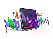 Lenovo Tab Plus Helio G99 11.5  2K IPS 400nits Touch 8/128GB Mali-G57 MC2 Android Luna Grey