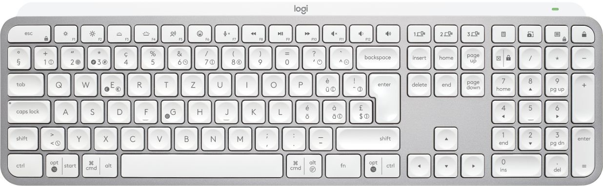 MX KEYS S - PALE GREY - CH - BT/- N/A - CENTRAL-419