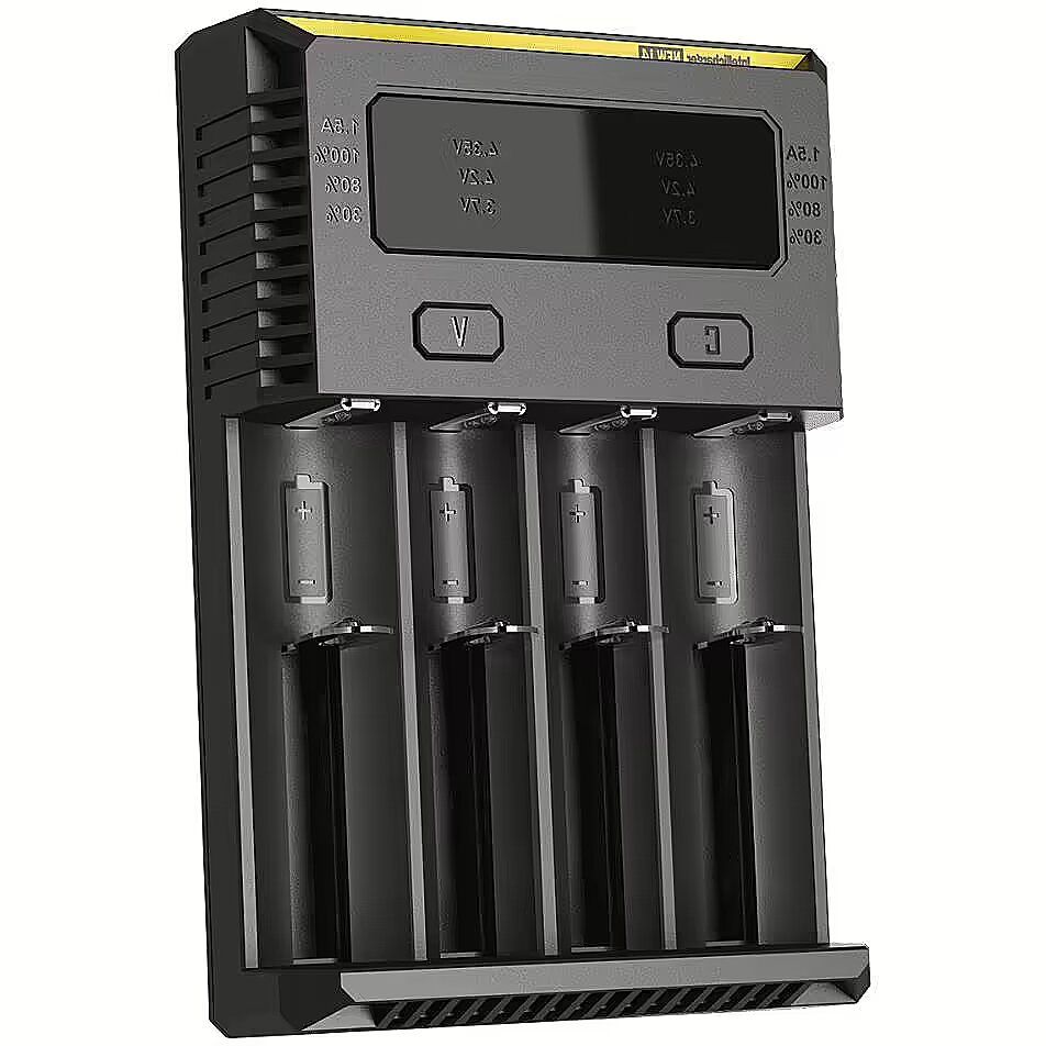 BATTERY CHARGER 4-SLOT/INTELLICHARGER NEW I4 NITECORE