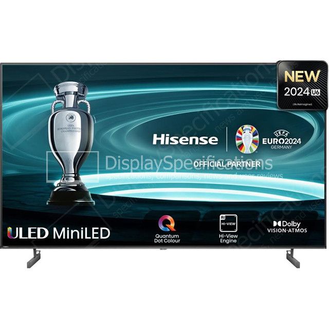 Hisense 55U6NQ TV 139.7 cm (55 ) 4K Ultra HD Smart TV Wi-Fi Grey 600 cd/m2