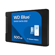 Western Digital WD Blue SA510 SSD 500GB SATA III 6Gb/s cased 2.5inch 7mm internal single-packed
