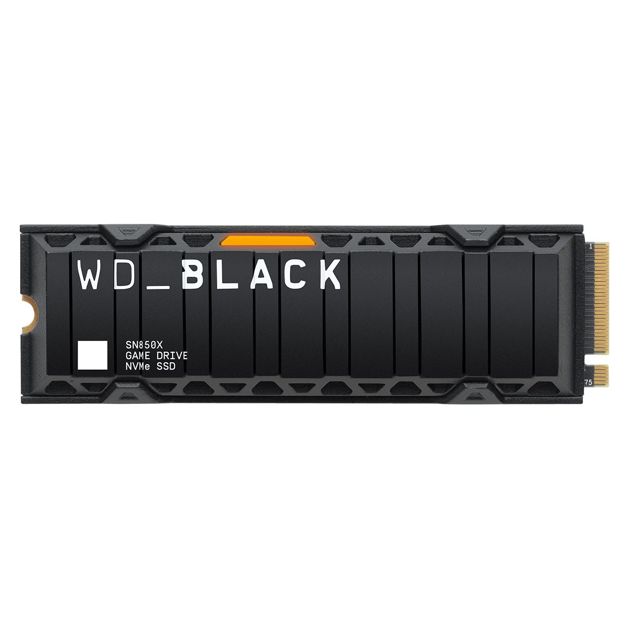 Western Digital WD Black 2TB SN850X NVMe SSD Supremely Fast PCIe Gen4 x4 M.2 with heatsink internal single-packed