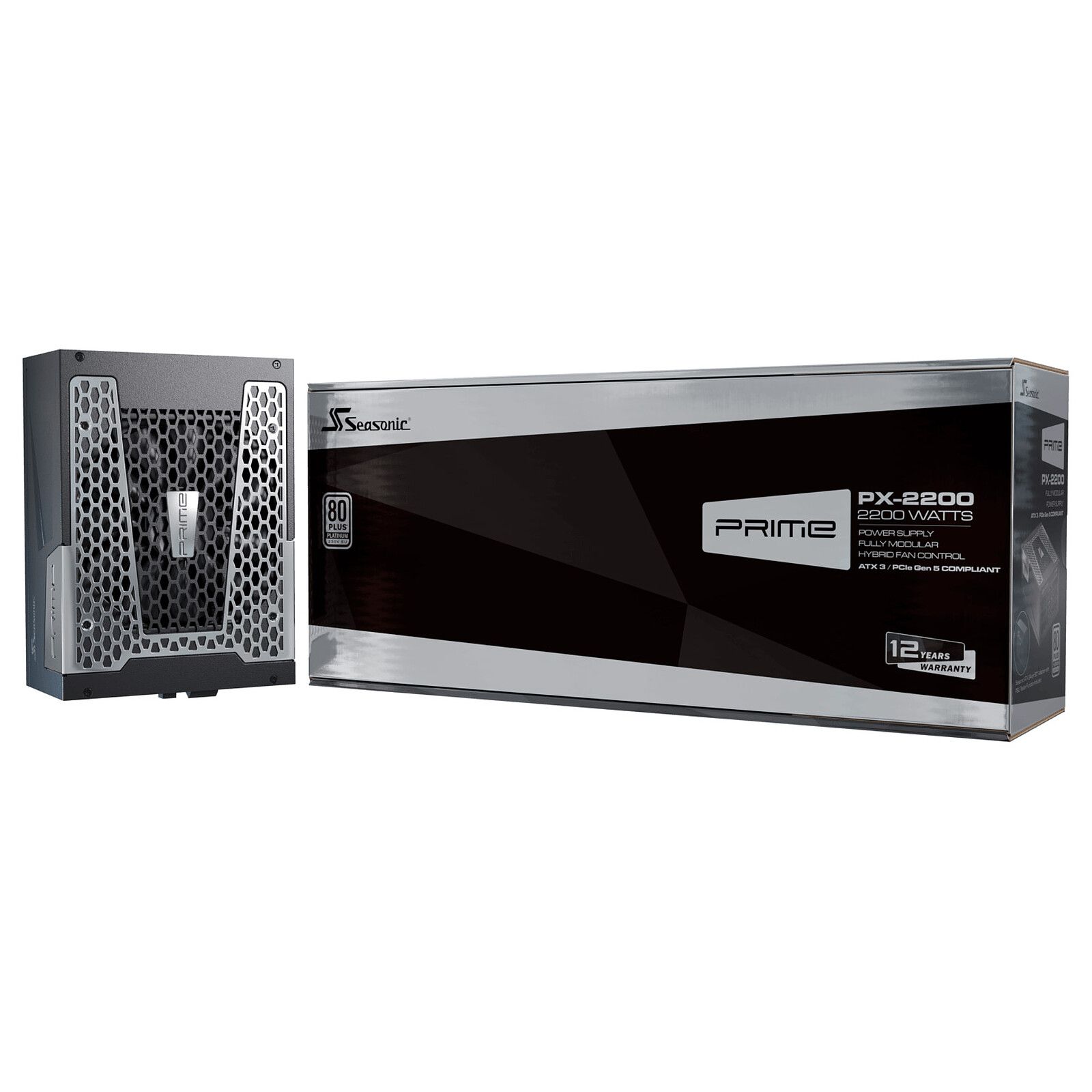 Sursa Seasonic PRIME PX ATX 3.1, 2200 W, ATX, 80+ Platinum, full modulara 