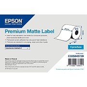 PREMIUM MATTE LABEL CONTINUOUS/ROLL 203MMX60M