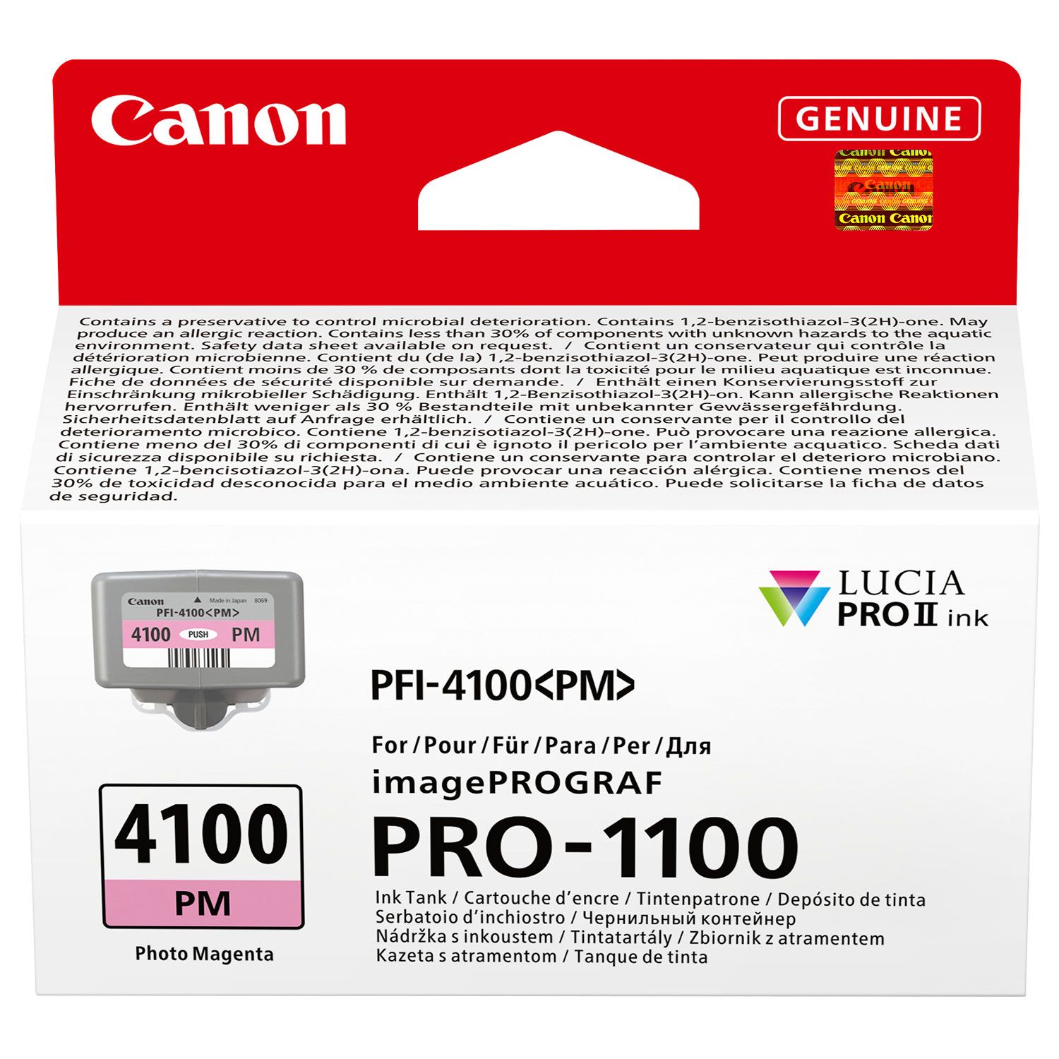 Cartus cerneala Canon 6782C001 ,Magenta ,80 ml ,Original (PFI-4100pm) 
