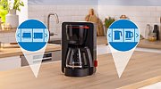 Bosch TKA3M133 coffee maker Semi-auto Drip coffee maker 1.4 L