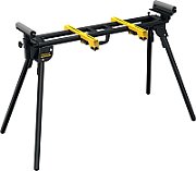 Workstation for mitre saws  range of work with high