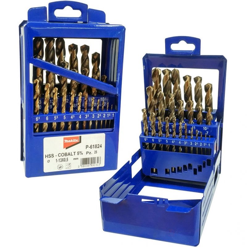 MAKITA ZEST.WIERT.DO MET. HSS-CO5% 25pcs.