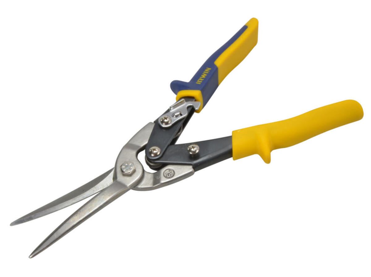 IRWIN SHEET METAL SHEARS STRAIGHT 298mm  *LONG/EXTRACUT 304