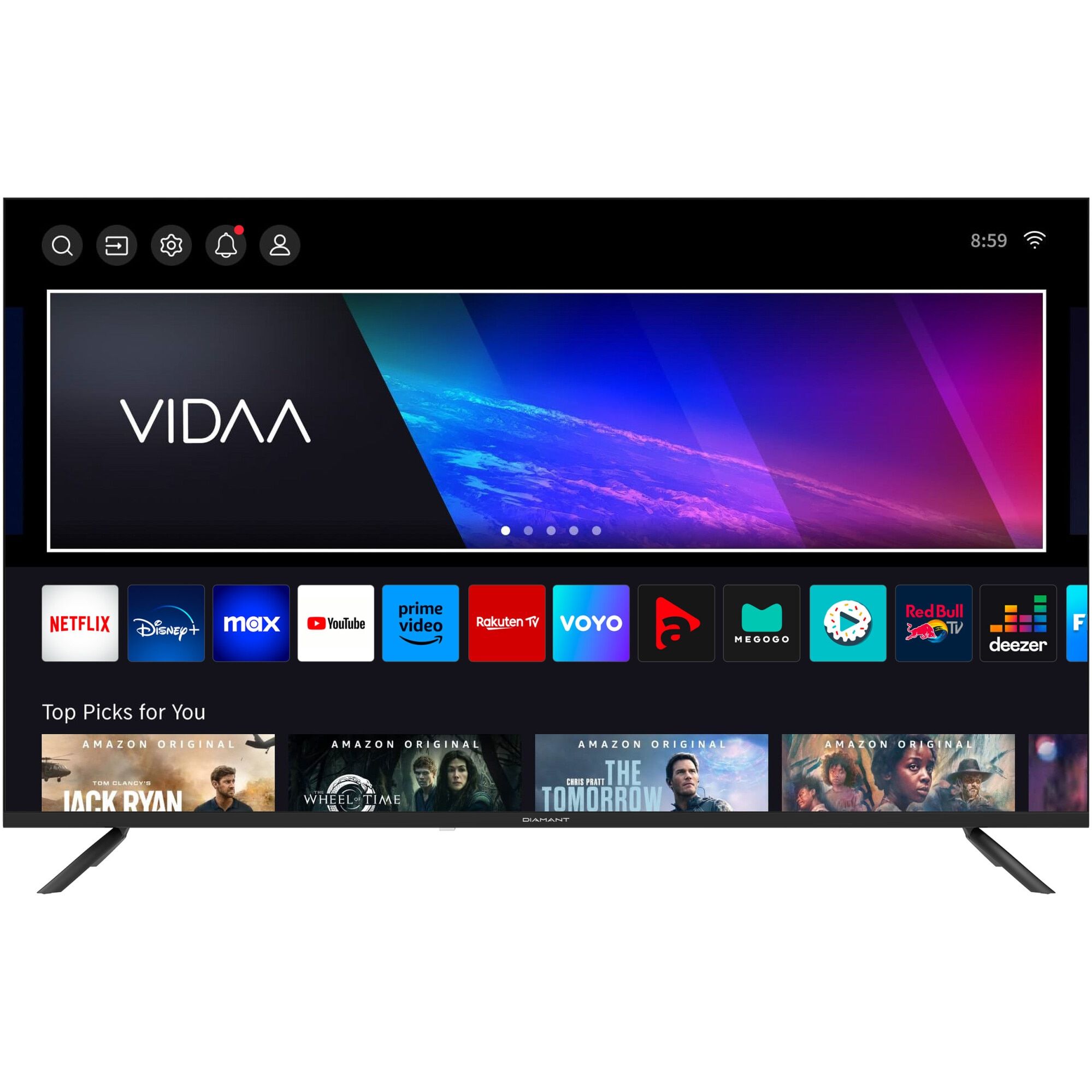 LED TV DIAMANT SMART 65HL5530U/C, 164 cm, 4K UHD, VIDAA