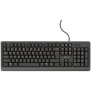 Tastatura cu fir Trust, negru