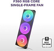 NZXT RF-U36HF-B1 computer cooling system Computer case Fan 36 cm Black