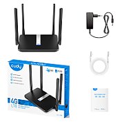 Cudy Cudy LT500 wireless router Fast Ethernet Dual-band (2.4 GHz / 5 GHz) 4G Black