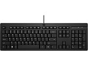 HP 125 KEYBOARD WIRED BLACK USB (12PACK) 1Y WARRANTY