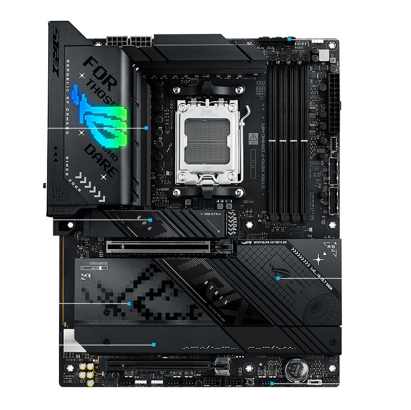 Placa de Baza ASUS ROG STRIX X870-F GAMING WIFI AM5