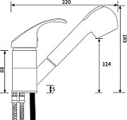 PYRAMIS FIDO Vanilla mixer