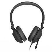 HEADSET AXTEL ONE UC35 STEREO HD AXH-ONE , Corded, Plug&Play USB / 3.5mm Jack Headset Conectivity USB-A, USB-C Jack / with STEREO HD . Speaker Size has 40 mm / Passive noise reduction : STRONG / Vegan Leather
