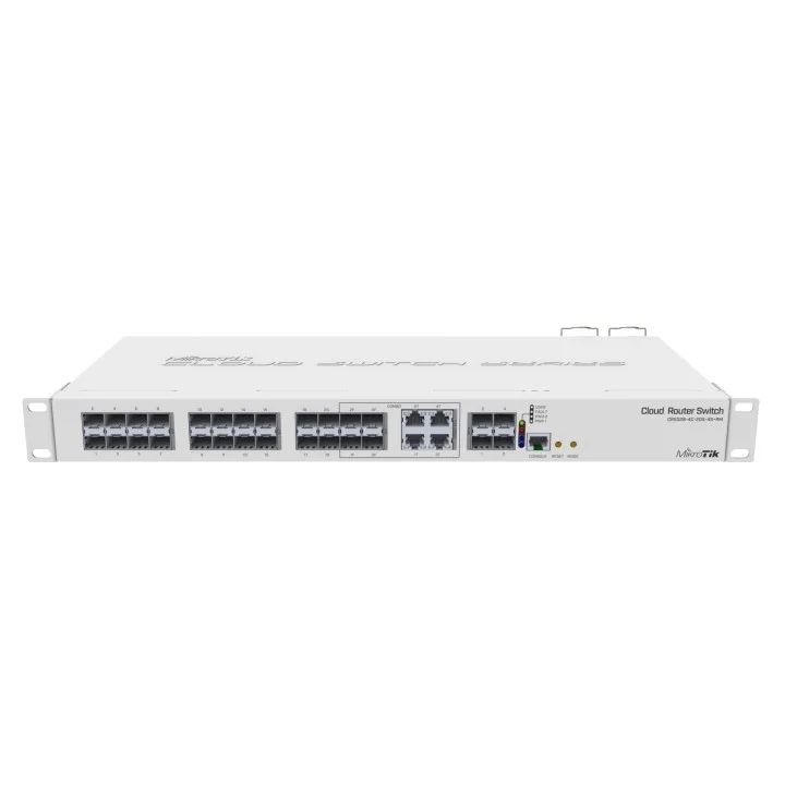 Konica Minolta Mikrotik CRS328-4C-20S-4S+RM switch zarządzalny L2/L3 1U Biały