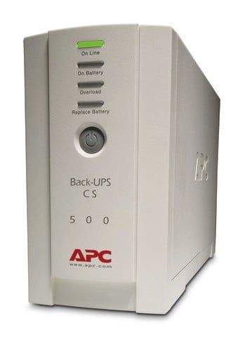 APC Back-UPS Czuwanie (Offline) 0 5 kVA 300 W 4 x gniazdo sieciowe